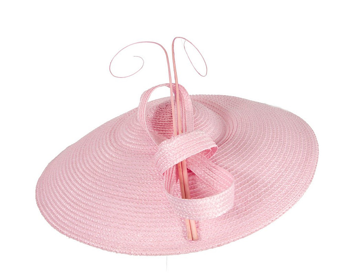 Pink "saucer" fascinator hat by Max Alexander - Hats From OZ