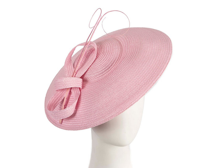 Pink "saucer" fascinator hat by Max Alexander - Hats From OZ