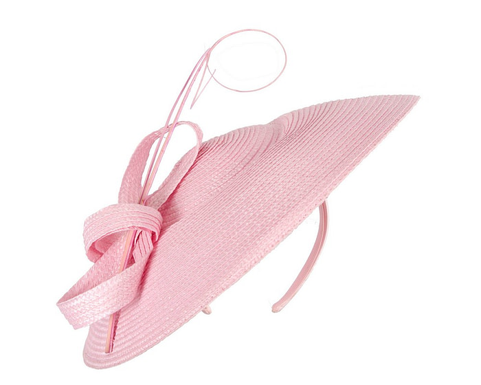 Pink "saucer" fascinator hat by Max Alexander - Hats From OZ