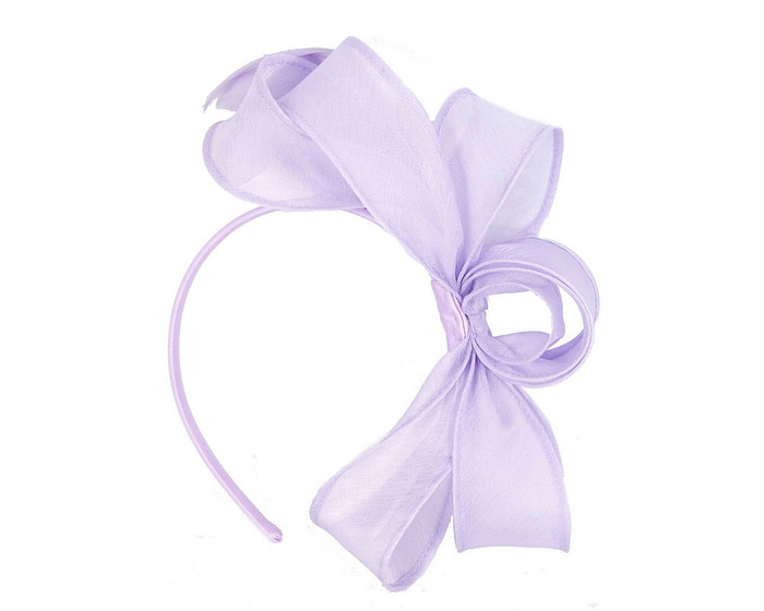 Lilac organza fascinator by Max Alexander - Hats From OZ