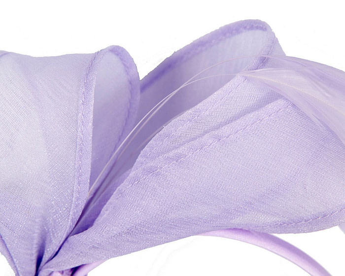 Lilac organza fascinator by Max Alexander - Hats From OZ