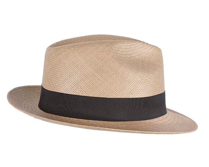 Grey Ecuadorian Panama Brisa Hat Trilby Fedora - Hats From OZ