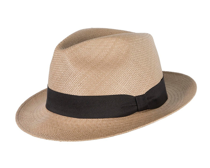 Grey Ecuadorian Panama Brisa Hat Trilby Fedora - Hats From OZ