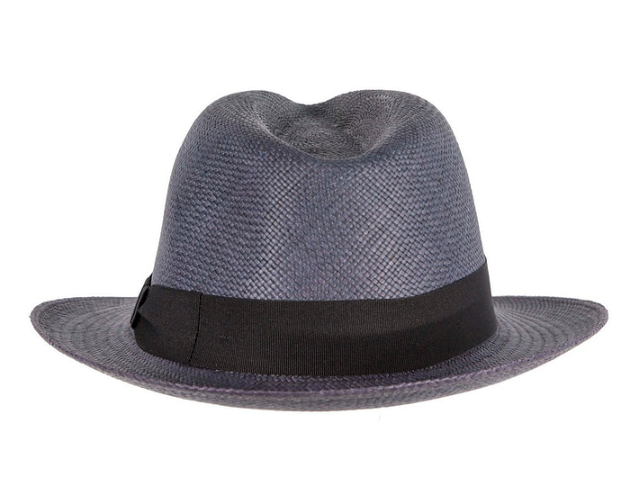 Navy Ecuadorian Panama Brisa Hat Trilby Fedora - Hats From OZ