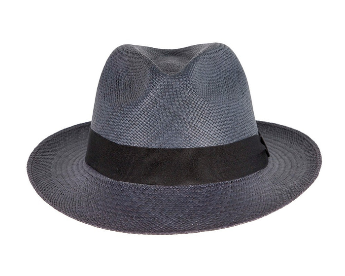 Navy Ecuadorian Panama Brisa Hat Trilby Fedora - Hats From OZ