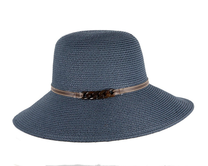 Navy summer sun beach hat - Hats From OZ