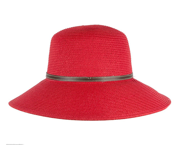 Red summer sun beach hat - Hats From OZ