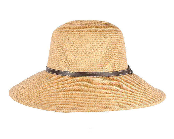 Tan summer sun beach hat - Hats From OZ