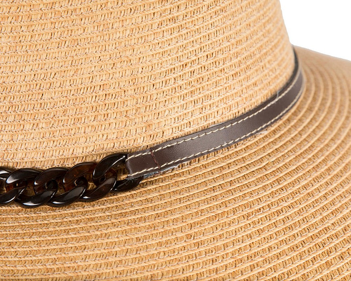 Tan summer sun beach hat - Hats From OZ