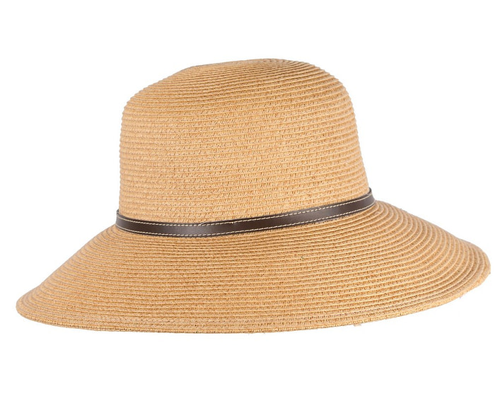 Tan summer sun beach hat - Hats From OZ