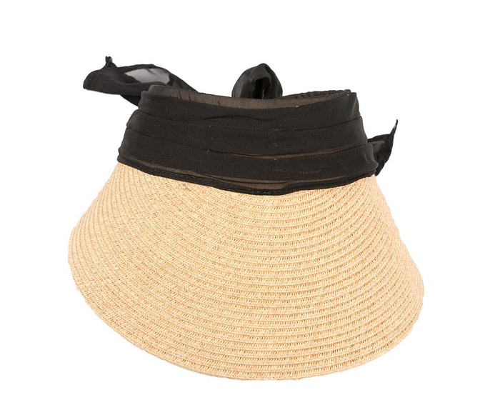 Straw visor sun hat - Hats From OZ