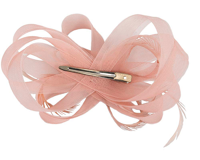 Exlusive pink fascinator clip by Cupids Millinery - Hats From OZ