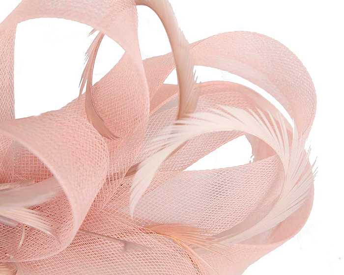 Exlusive pink fascinator clip by Cupids Millinery - Hats From OZ