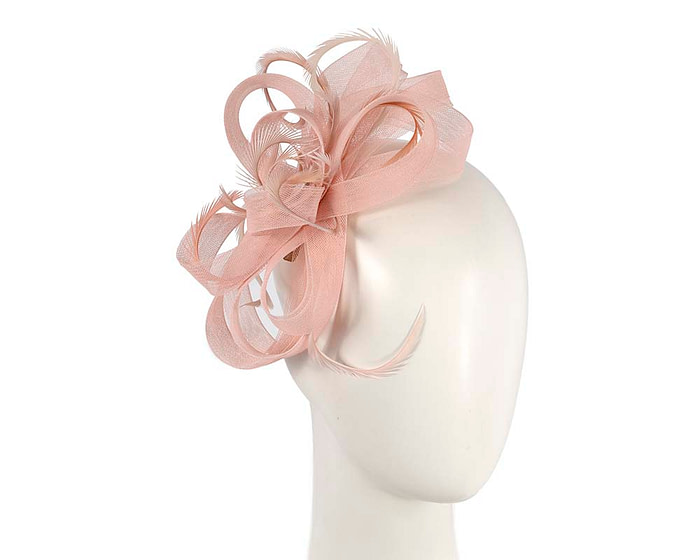 Exlusive pink fascinator clip by Cupids Millinery - Hats From OZ