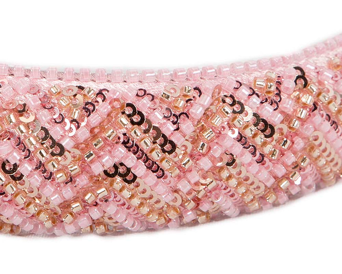 Shiny pink headband - Hats From OZ