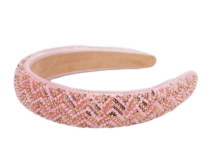 Shiny pink headband - Hats From OZ