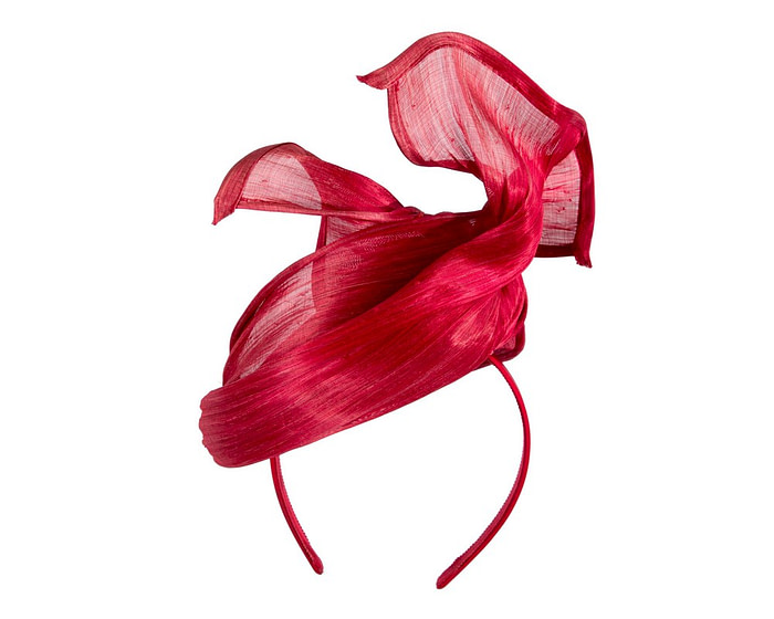 Exclusive red racing fascinator by Fillies Collection - Hats From OZ