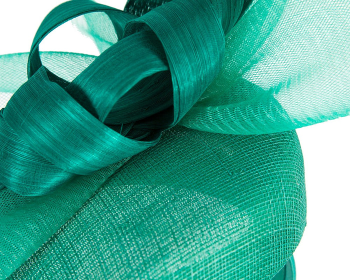 Tall teal green racing fascinator by Fillies Collection - Hats From OZ