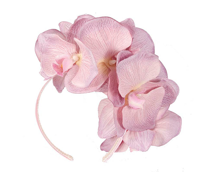 Bespoke lilac orchid flower headband by Fillies Collection - Hats From OZ