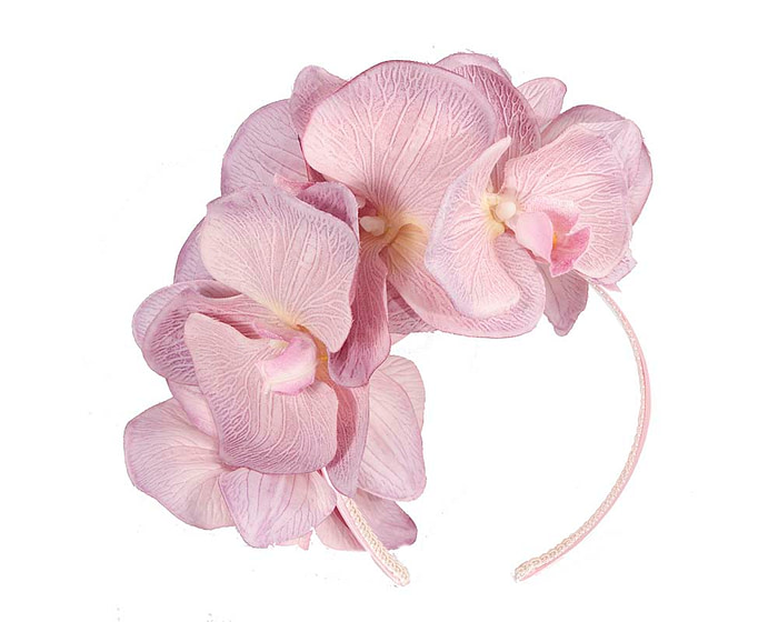 Bespoke lilac orchid flower headband by Fillies Collection - Hats From OZ