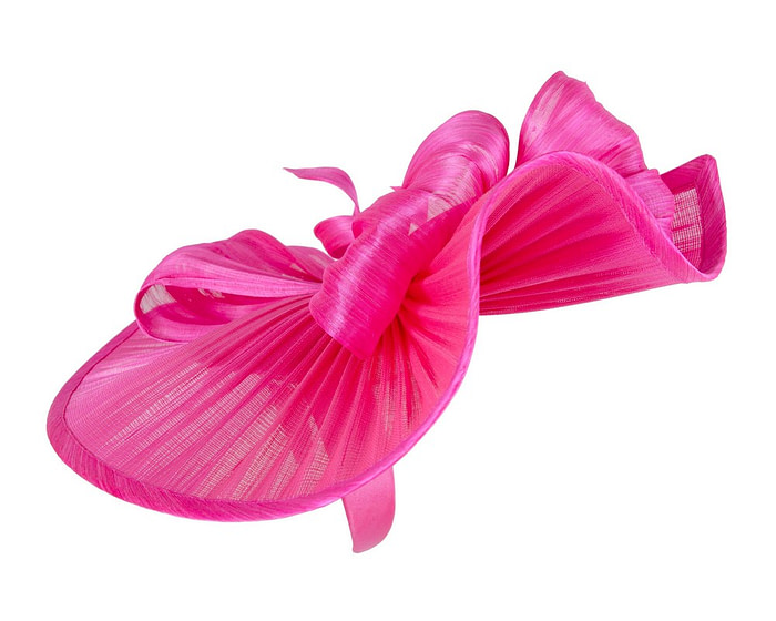 Large fuchsia jinsin racing fascinator by Fillies Collection - Hats From OZ