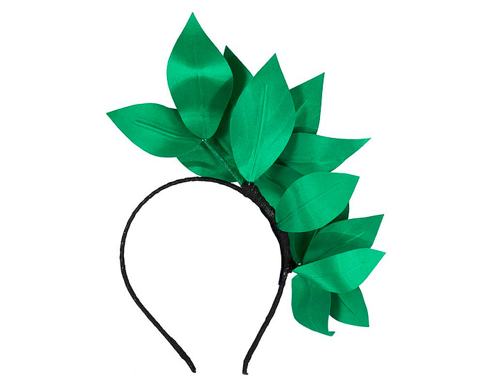 Bespoke green flower headband - Hats From OZ