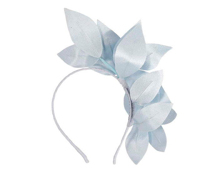 Bespoke light blue flower headband - Hats From OZ