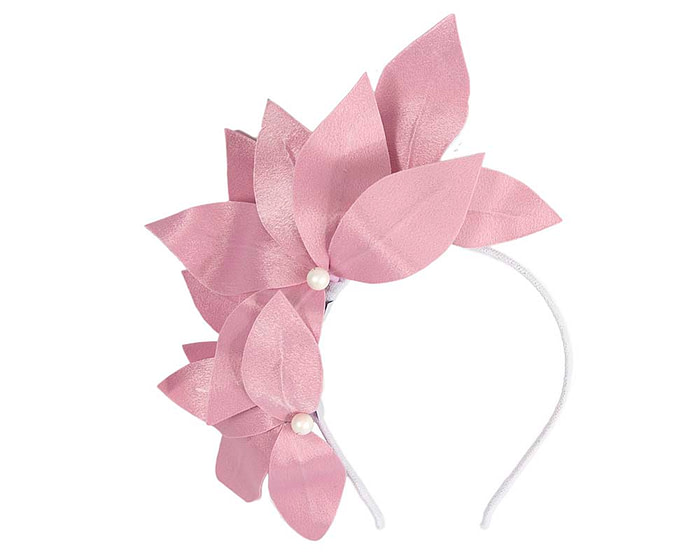 Bespoke dusty pink flower headband - Hats From OZ