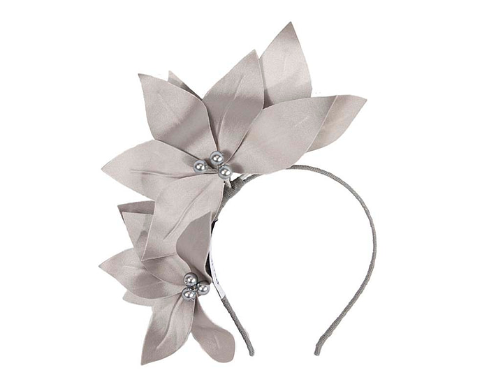 Bespoke silver flower headband - Hats From OZ