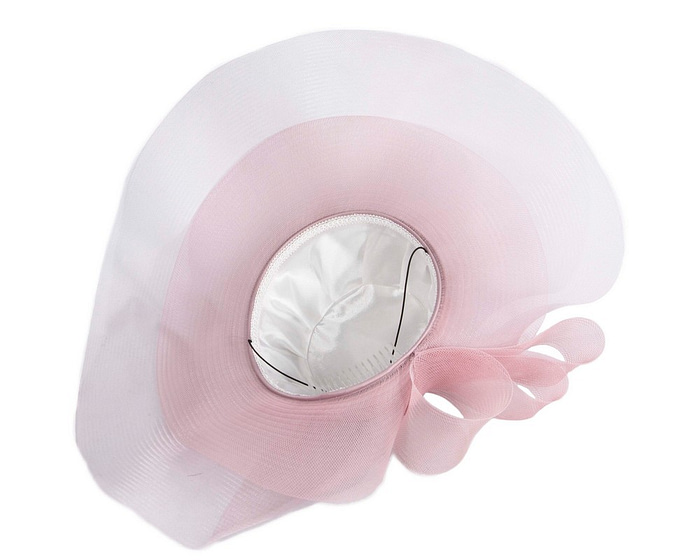 Tea Rose large brim custom made ladies hat - Hats From OZ