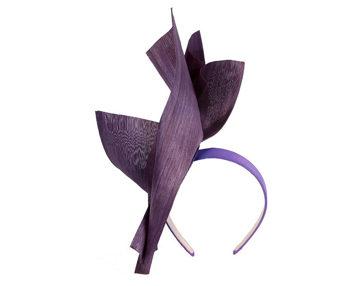 Elegant purple fascinator by Fillies Collection - Hats From OZ