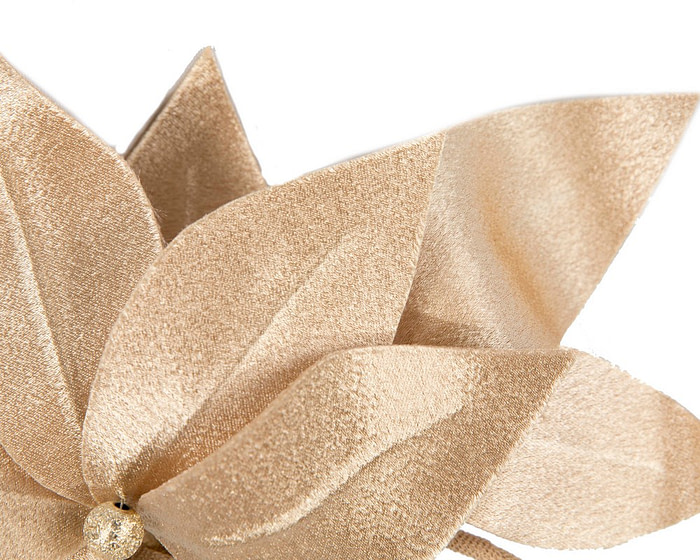 Bespoke gold flower headband - Hats From OZ