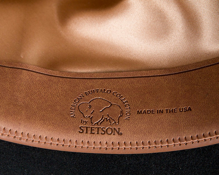 Stetson Seneca Buffalo Felt Cowboy Hat - Hats From OZ