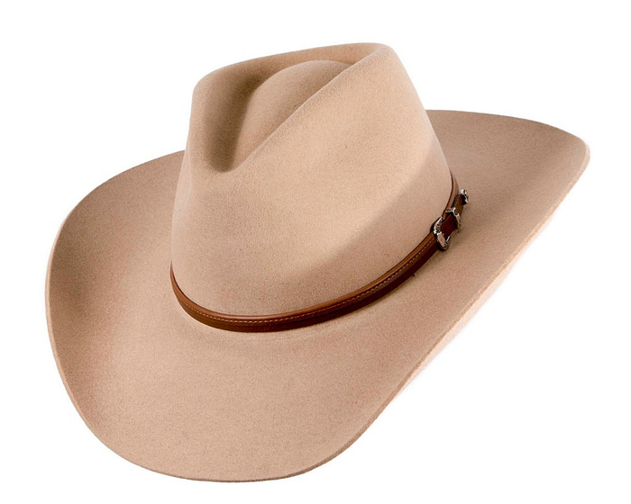 Stetson Seneca Buffalo Felt Cowboy Hat - Hats From OZ