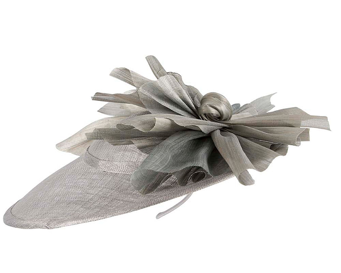 Exclusive silver fascinator by Cupids Millinery - Hats From OZ