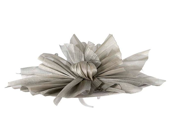 Exclusive silver fascinator by Cupids Millinery - Hats From OZ