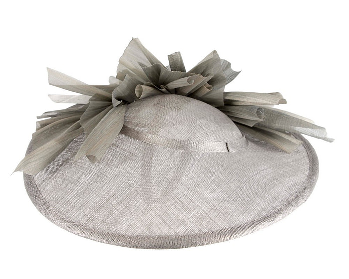 Exclusive silver fascinator by Cupids Millinery - Hats From OZ