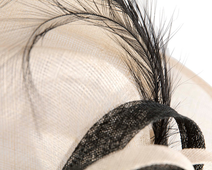 Wide brim sinamay hat by Cupids Millinery - Hats From OZ