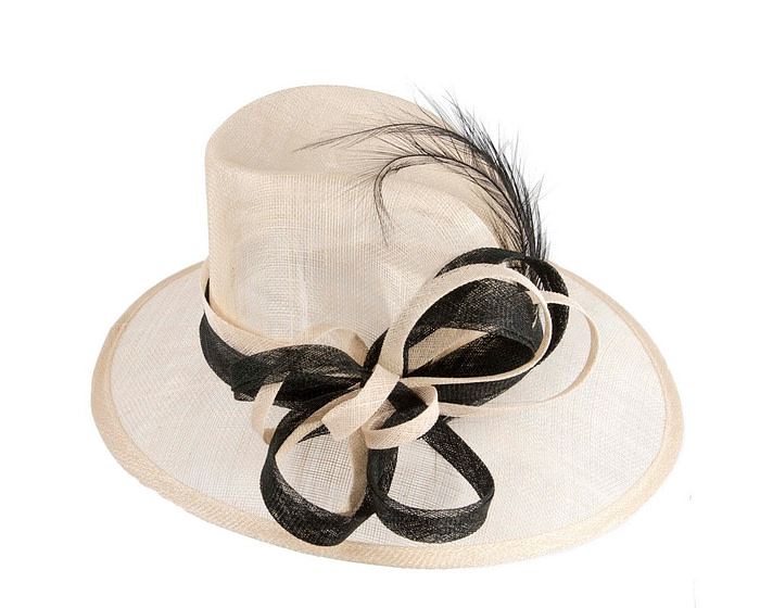 Wide brim sinamay hat by Cupids Millinery - Hats From OZ