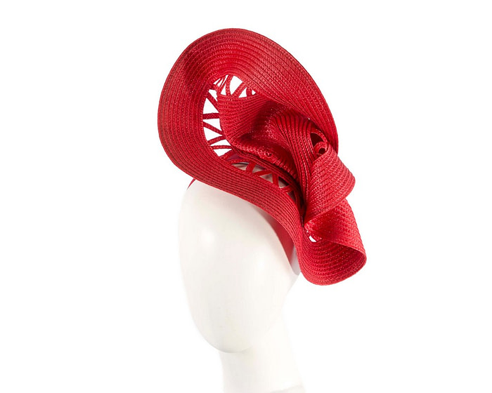 Limited Edition Red Fascinator by Cupids Millinery - Hats From OZ