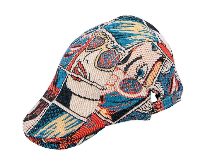 Art inspired flat cap by Max Alexander - Hats From OZ