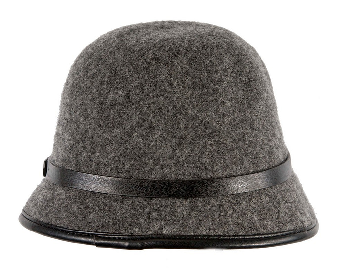 Grey cloche hat - Hats From OZ