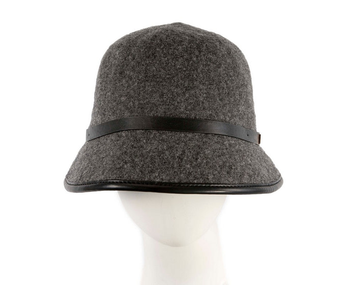 Grey cloche hat - Hats From OZ