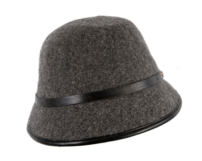 Grey cloche hat - Hats From OZ