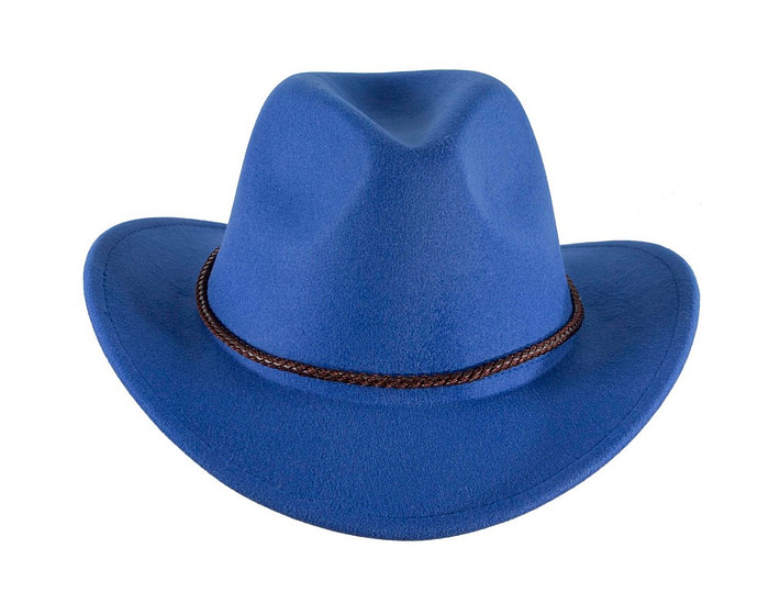 Royal Blue western cowboy hat - Hats From OZ