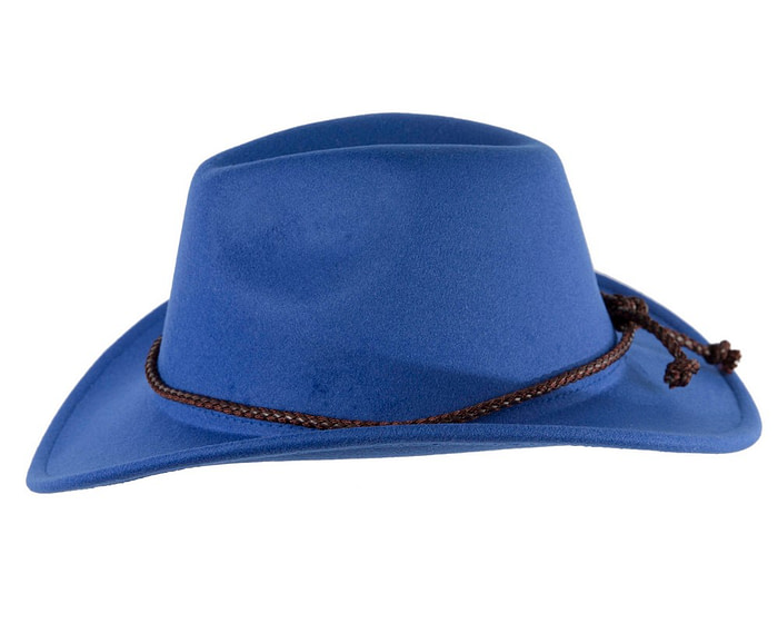 Royal Blue western cowboy hat - Hats From OZ