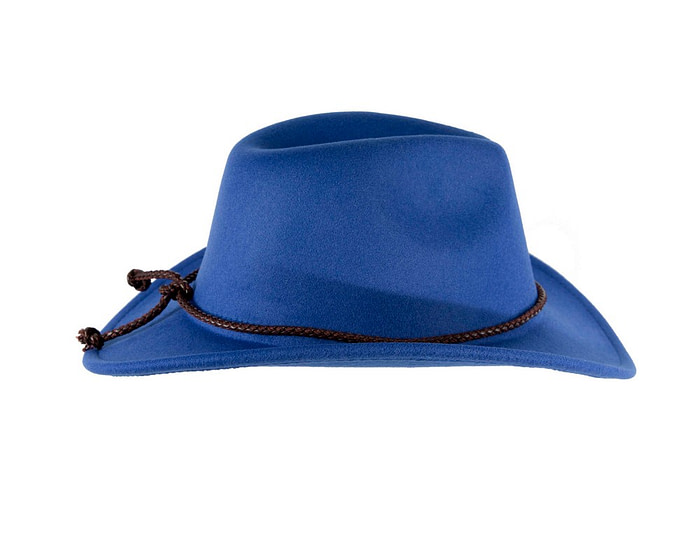 Royal Blue western cowboy hat - Hats From OZ