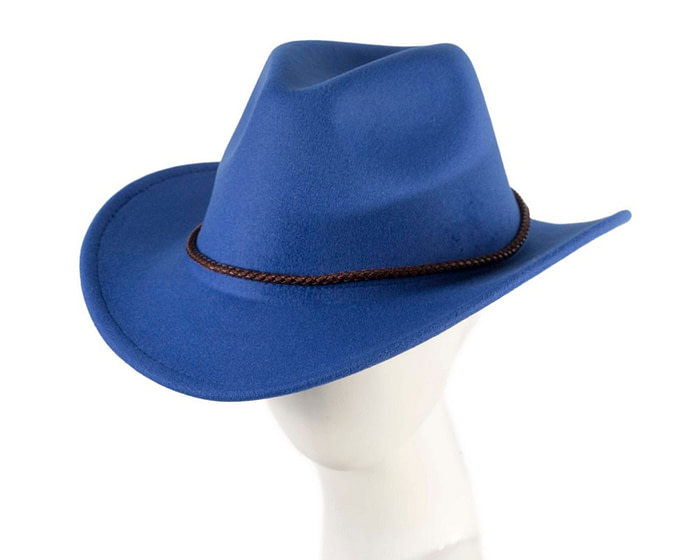 Royal Blue western cowboy hat - Hats From OZ