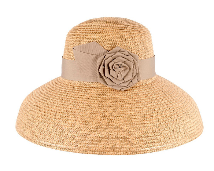 Elegant nude ladies summer beach hat - Image 3