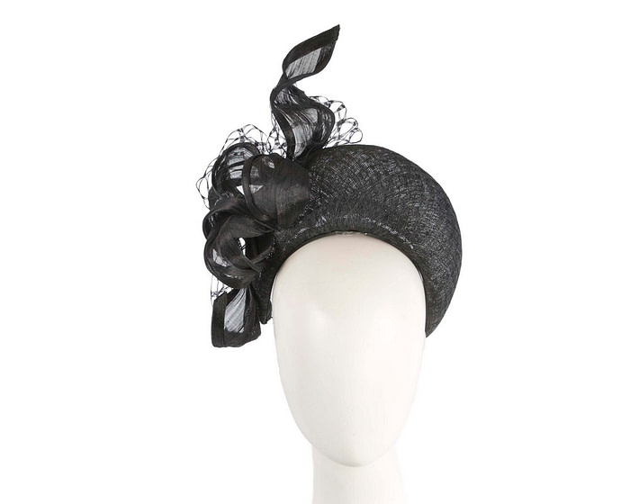 Bespoke black headband fascinator